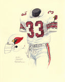 Arizona Cardinals 1985 - Heritage Sports Art - original watercolor artwork - 1