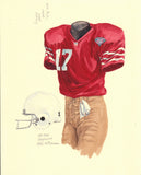 Arizona Cardinals 1994 - Heritage Sports Art - original watercolor artwork - 1