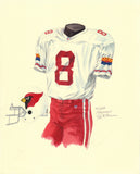 Arizona Cardinals 2001 - Heritage Sports Art - original watercolor artwork - 1