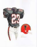 Atlanta Falcons 1966 - Heritage Sports Art - original watercolor artwork - 1