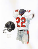 Atlanta Falcons 1998 - Heritage Sports Art - original watercolor artwork - 1