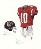 Atlanta Falcons 2004 - Heritage Sports Art - original watercolor artwork - 1
