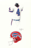 Buffalo Bills 1993 - Heritage Sports Art - original watercolor artwork - 1