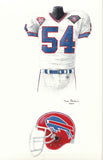 Buffalo Bills 1994 - Heritage Sports Art - original watercolor artwork - 1