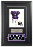 Baltimore Ravens 1999 Purple - Heritage Sports Art - original watercolor artwork - 2