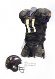 Baltimore Ravens 2005 - Heritage Sports Art - original watercolor artwork - 1