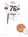 Cincinnati Bengals 1970 - Heritage Sports Art - original watercolor artwork - 1