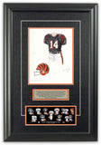 Cincinnati Bengals 2001 - Heritage Sports Art - original watercolor artwork - 2