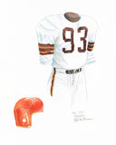 Cleveland Browns 1950 - Heritage Sports Art - original watercolor artwork - 1