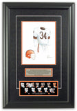 Cleveland Browns 1964 White - Heritage Sports Art - original watercolor artwork - 2