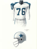Dallas Cowboys 1962 - Heritage Sports Art - original watercolor artwork - 1