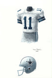 Dallas Cowboys 1992 - Heritage Sports Art - original watercolor artwork - 1