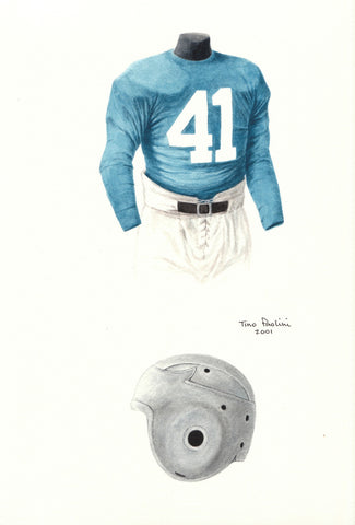 Detroit Lions 1938 - Heritage Sports Art - original watercolor artwork - 1