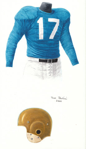 Detroit Lions 1952 - Heritage Sports Art - original watercolor artwork - 1