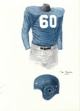 Detroit Lions 1954 - Heritage Sports Art - original watercolor artwork - 1