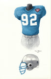 Detroit Lions 1994 - Heritage Sports Art - original watercolor artwork - 1