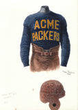 Green Bay Packers 1921 - Heritage Sports Art - original watercolor artwork - 1