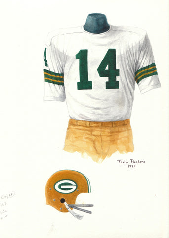 Green Bay Packers 1967 - Heritage Sports Art - original watercolor artwork - 1
