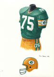 Green Bay Packers 1984 - Heritage Sports Art - original watercolor artwork - 1