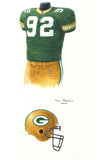 Green Bay Packers 2000 - Heritage Sports Art - original watercolor artwork - 1