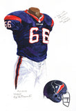 Houston Texans 2003 - Heritage Sports Art - original watercolor artwork - 1