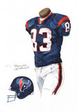 Houston Texans 2006 - Heritage Sports Art - original watercolor artwork - 1