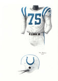 Indianapolis Colts 1958 - Heritage Sports Art - original watercolor artwork - 1