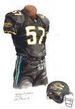 Jacksonville Jaguars 2003 - Heritage Sports Art - original watercolor artwork - 1