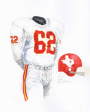 Kansas City Chiefs 1962 - Heritage Sports Art - original watercolor artwork - 1