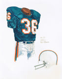 Miami Dolphins 1971 - Heritage Sports Art - original watercolor artwork - 1