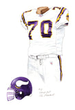 Minnesota Vikings 2004 - Heritage Sports Art - original watercolor artwork - 1