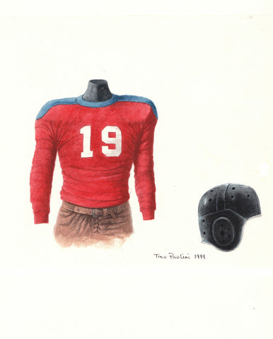New York Giants 1930 - Heritage Sports Art - original watercolor artwork - 1
