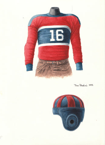 New York Giants 1933 - Heritage Sports Art - original watercolor artwork - 1