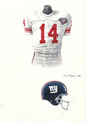 New York Giants 1994 - Heritage Sports Art - original watercolor artwork - 1