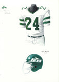 New York Jets 1978 - Heritage Sports Art - original watercolor artwork - 1