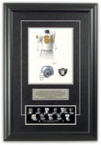 Oakland Raiders 1963 - Heritage Sports Art - original watercolor artwork - 2
