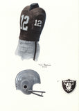 Oakland Raiders 1967 - Heritage Sports Art - original watercolor artwork - 1