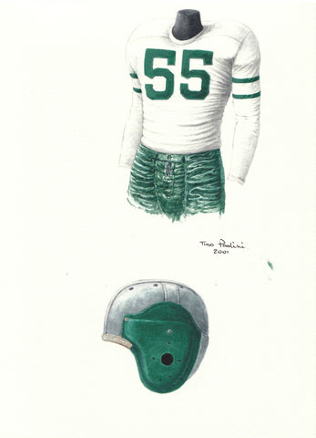 Philadelphia Eagles 1948 - Heritage Sports Art - original watercolor artwork - 1
