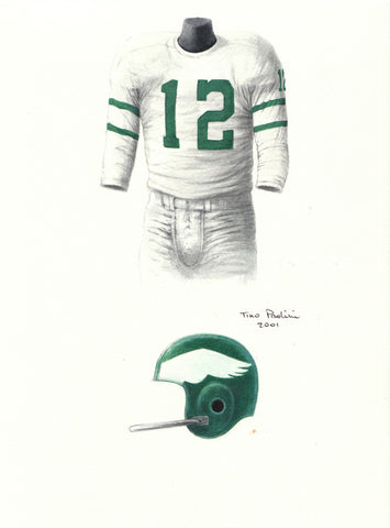 Philadelphia Eagles 1959 - Heritage Sports Art - original watercolor artwork - 1
