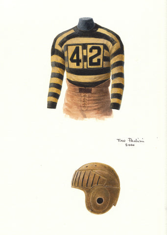 Pittsburgh Steelers 1934 - Heritage Sports Art - original watercolor artwork - 1