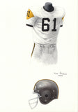 Pittsburgh Steelers 1963 - Heritage Sports Art - original watercolor artwork - 1