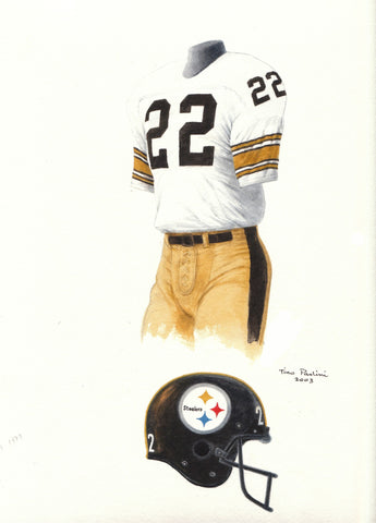 Pittsburgh Steelers 1979 - Heritage Sports Art - original watercolor artwork - 1