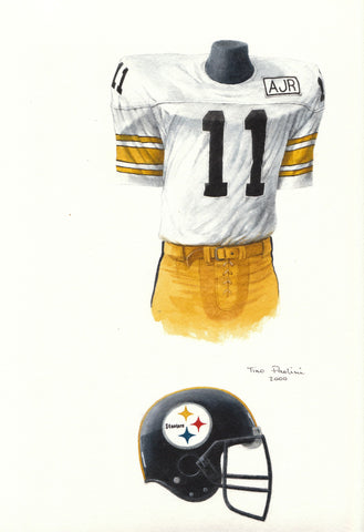 Pittsburgh Steelers 1988 - Heritage Sports Art - original watercolor artwork - 1