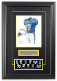 San Diego Chargers 2007 - Heritage Sports Art - original watercolor artwork - 2