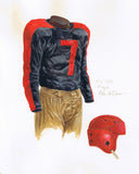 Los Angeles Rams 1937 - Heritage Sports Art - original watercolor artwork - 1