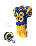 Los Angeles Rams 1995 - Heritage Sports Art - original watercolor artwork - 1