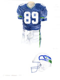 Seattle Seahawks 1987 - Heritage Sports Art - original watercolor artwork - 1