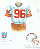 Tampa Bay Buccaneers 1992 - Heritage Sports Art - original watercolor artwork - 1