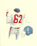 Tennessee Titans 1961 - Heritage Sports Art - original watercolor artwork - 1
