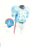 Tennessee Titans 1965 - Heritage Sports Art - original watercolor artwork - 1